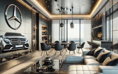 مرسدس بنز و طراحی آپارتمان