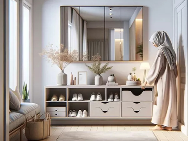 تعادل و هماهنگی با استفاده از آینه در دکوراسیون