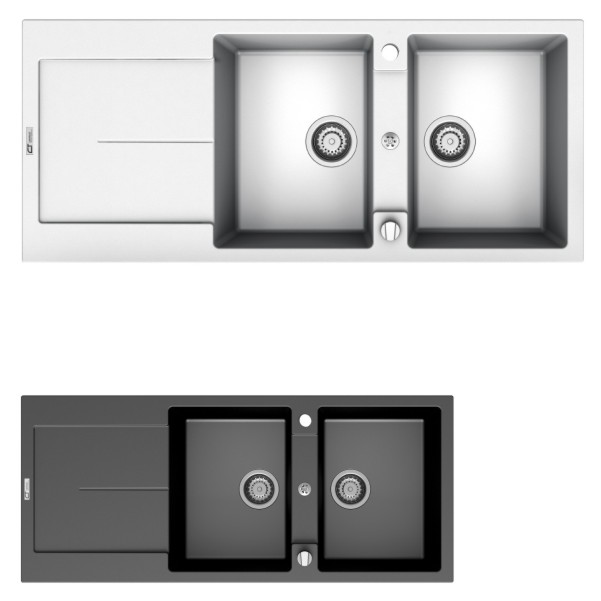 سینک ظرفشویی گرانیتی کن تراست مدل انیگما ENIGMA D-20 CAN