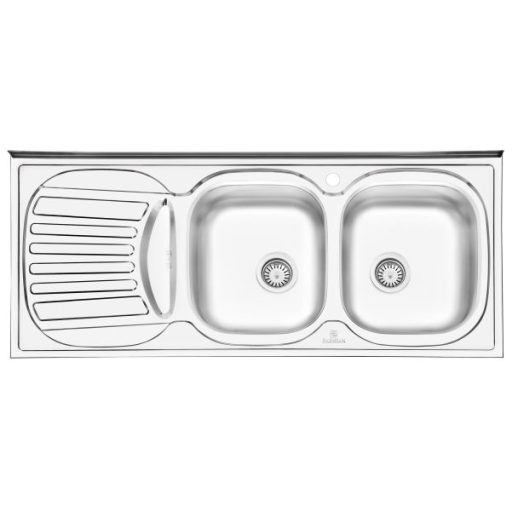 سینک ظرفشویی روکار پرنیان استیل مدل PS 2106