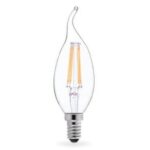 لامپ فیلامنتی اشکی شمعی 4.5 وات شعاع مدل SH-CF35-4.5W Dimmable