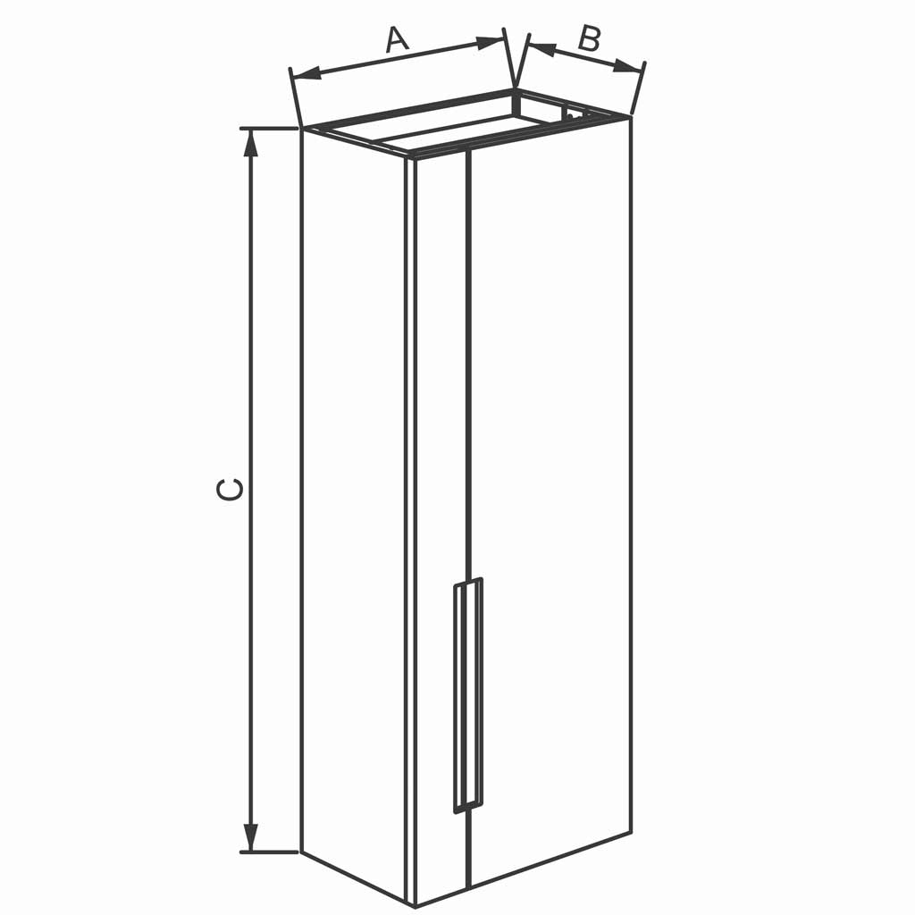 کابینت ایستاده کریت coreet مدل انزو