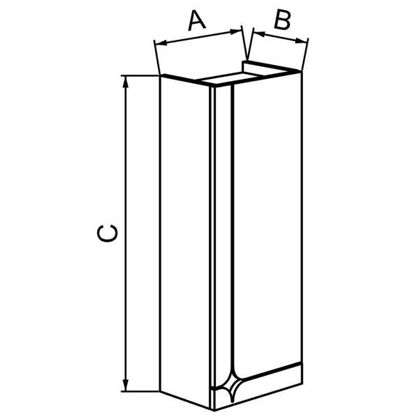 کابینت ایستاده کریت coreet مدل بکو