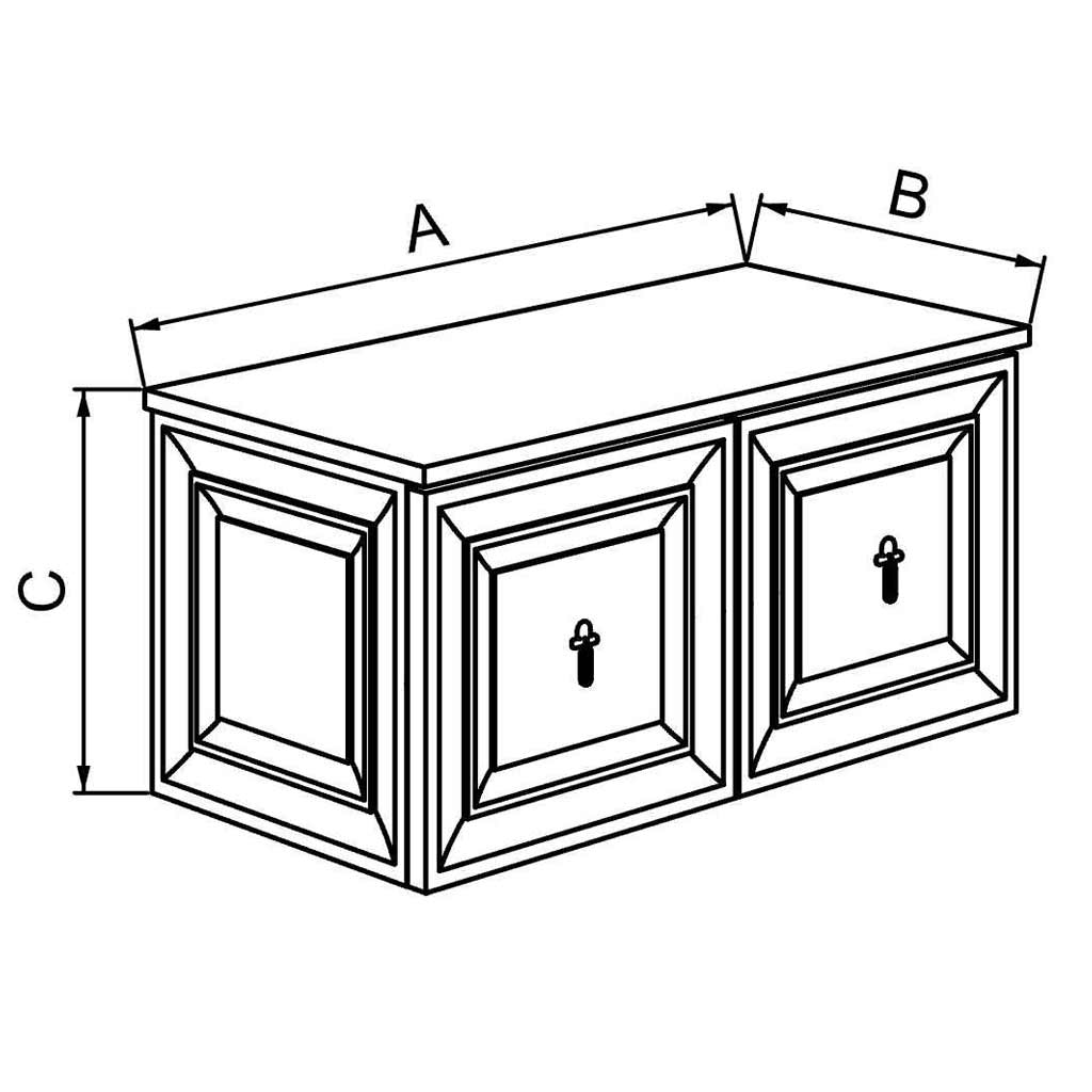 کابینت کریت coreet مدل آلپا D2