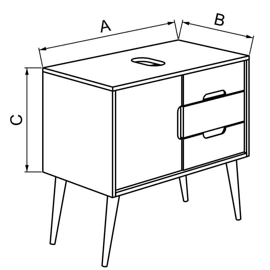 کابینت کریت coreet مدل سانتا